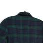 NWT Talbots Womens Green Blue Plaid Notch Lapel Three Button Blazer Size 20W image number 4
