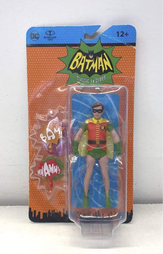DC McFarlane Toys Retro Batman 66 - 6" Robin Figure image number 1