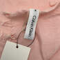 NWT Womens Pink Fringe Multipurpose Fashionable Rectangle Scarf One Size image number 3