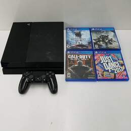 PlayStation 4 Console 500GB 4 Games Bundle