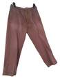Mens Brown Flat Front Straight Leg Casual Chino Pants Size 36 X 30 image number 1