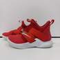 LeBron Soldier 12 TB Men's Red Basketball Shoes Size 6.5 image number 2