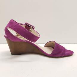 Louise Et Cie Suede Stacked Heel Sandals Purple 9 alternative image