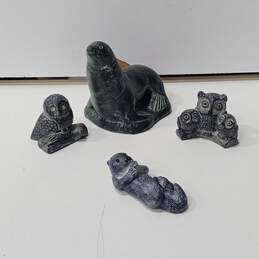 Bundle of 4 A Wolf Original Animal Figurines