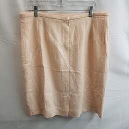 Pendleton Women's Pink Wool Skirt Size 18 alternative image