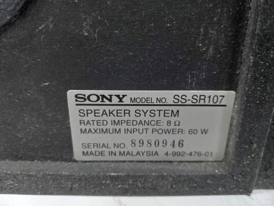 Sony Surround Speaker Set image number 6