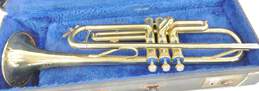 VNTG La Paree Brand B Flat Trumpet w/ Case and Mouthpiece (Parts and Repair)