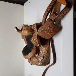 8in Youth Show Saddle By Double T Saddlery 70247