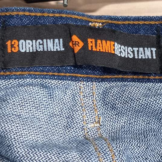 Wrangler Flame Resistant Jeans Men's Size 30x30 image number 5