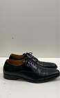 Santino Luciano C-381 Black Oxford Dress Shoes Men's Size 7.5 image number 3