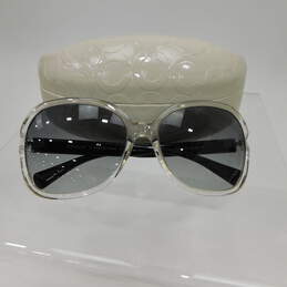 Coach HC8088 L927 Selma 519811 Crystal Black Sunglasses w/ Case