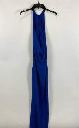 Guess By Marciano Womens Blue Sleeveless Halter Neck Maxi Dress Size X-Small alternative image
