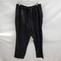 Karl Lagerfeld Black Stretch Pants Size XL image number 1
