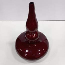 Red Decorative Ceramic Vase alternative image
