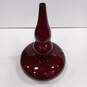 Red Decorative Ceramic Vase image number 2