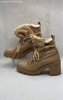 BCBG Generation Womens Beige Boots Size 9.5