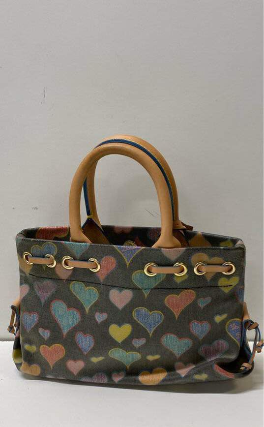 Dooney & Bourke Heart Designed Top Handle Bag Multicolor image number 2