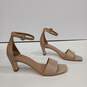 Bernardo Cameron Beige Ankle Strap Low Heels Women's Size 7.5M image number 2