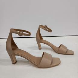 Bernardo Cameron Beige Ankle Strap Low Heels Women's Size 7.5M alternative image