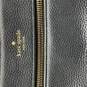 Kate Spade Womens Black Leather Adjustable Strap Zipper Pocket Crossbody Bag image number 2