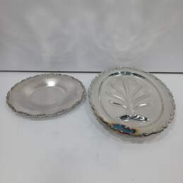 Vintage 2 Skenandoa Club 72' -73' Silver Plate Platters