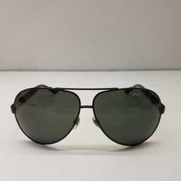 Gucci Black Aviator Metal Sunglasses alternative image