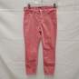 NWT J. Crew WM's Pink Corduroy Slim Ankle High Pants Size 25P  x 23 image number 1