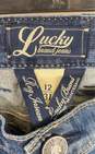 Lucky Brand Women Blue Capri Jeans Sz 12 NWT image number 3