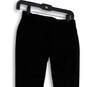 Womens Black Flat Front Slash Pocket Skinny Leg Dress Pants Size Small image number 4