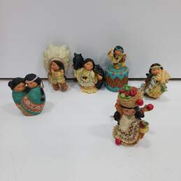 Enesco Friends of the Feather Figurines Set of  6