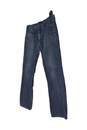 Mens Blue Regular Fit Medium Wash Denim Straight Leg Jeans Size 34X32 image number 1