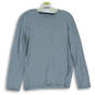 Mens Gray Heather Crew Neck Regular-Fit Long Sleeve Pullover T-Shirt Size Medium image number 1