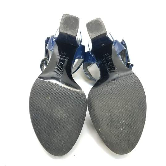 Roger Vivier Patent Leather Sandals Blue 5.5 image number 6