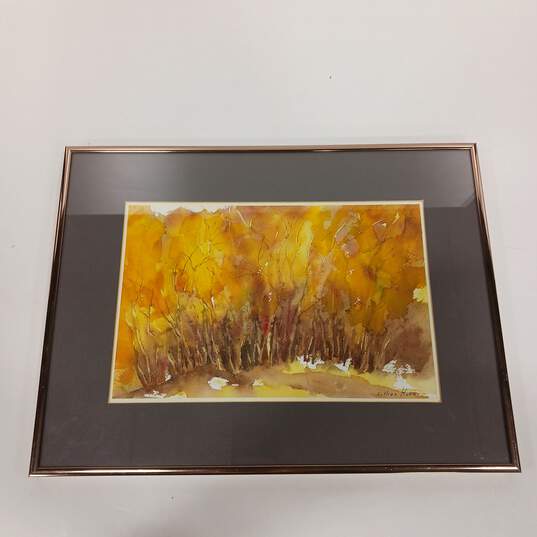 Print of Fall Trees Painting by Lillian Kern image number 2