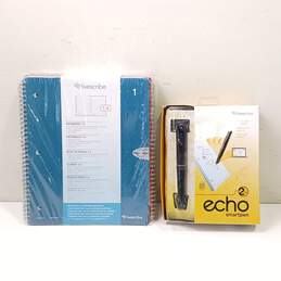 Livescribe Echo Read/Write/Record Smartpen w/Livescribe Notebooks NEW