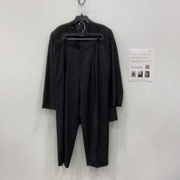 Armani Collezioni Mens Gray Blazer & Pants 2 Piece Suit Set Size 44L With COA