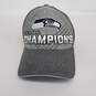 9FORTY New Era Seattle Seahawks Super Bowl Champions XLVIII NFL Cap Hat Felt image number 1