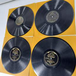12PC Assorted Genre 78 Speed Vinyl Record Bundle alternative image