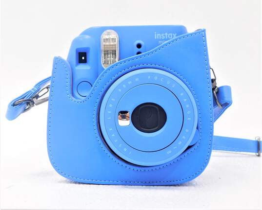 Fujifilm Instax Mini 9 Instant Film Camera Blue image number 1