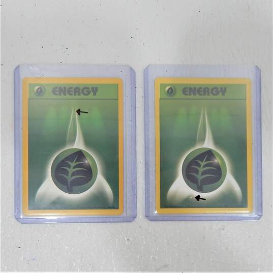Rare Pokémon TCG Ink Error Vintage Energy Card Lot of 2 image number 1