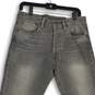 Levi Strauss & Co. Womens 501 Gray Denim Medium Wash Skinny Leg Jeans Size 31X32 image number 3