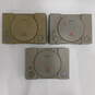 3 Sony Playstation PS1 Consoles For Parts Or Repair image number 2