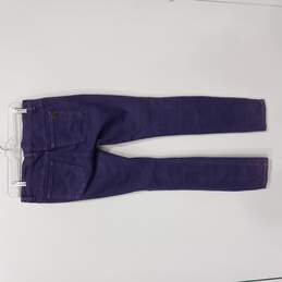 Michael Kors Purple Skinny Jeans Women's Size 6 alternative image