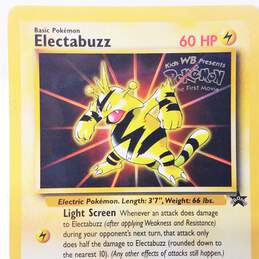 Vintage 1999 Pokémon (The First Movie) Electabuzz #2 Movie Promo Trading Card alternative image
