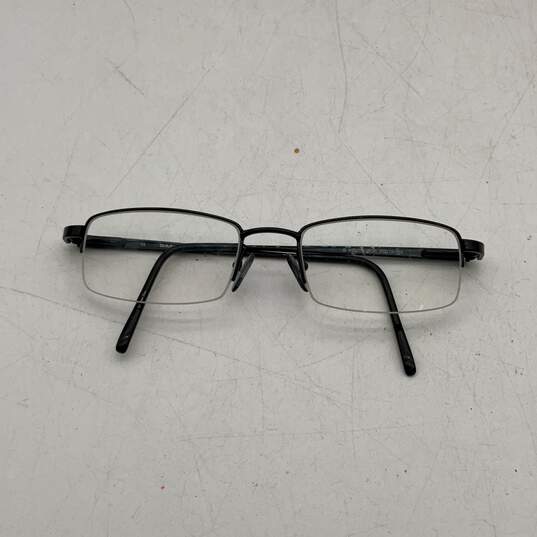 Gant Mens G Nolita Black Half Rim Lightweight Rectangular Reading Glasses image number 3