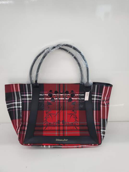 Women red Victoria's Secret tote bag 11inch image number 1