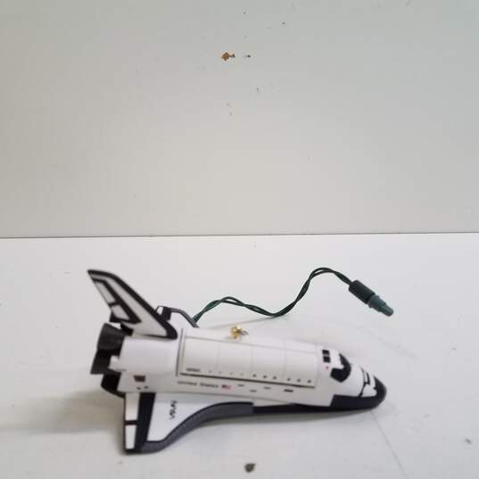 Lot of 2 Hallmark Keepsake Ornaments: Space Shuttle and The Eagle Has Landed image number 6