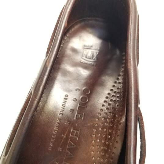 Cole Haan Men's Brown Leather Loafers Size 10 image number 7