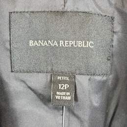 Banana Republic Women Black Blazer Sz 12P alternative image