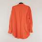 Zara Men Orange Dress Shirt M NWT image number 2
